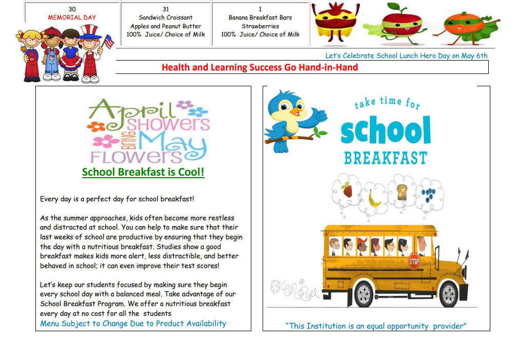 Finley, Pine, and Middle School Breakfast Calendar (2)