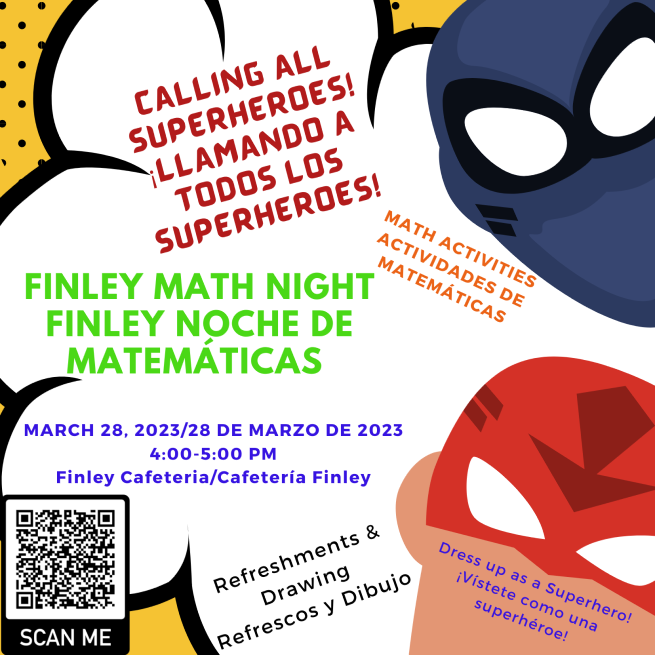 Finley Math Night Flyer